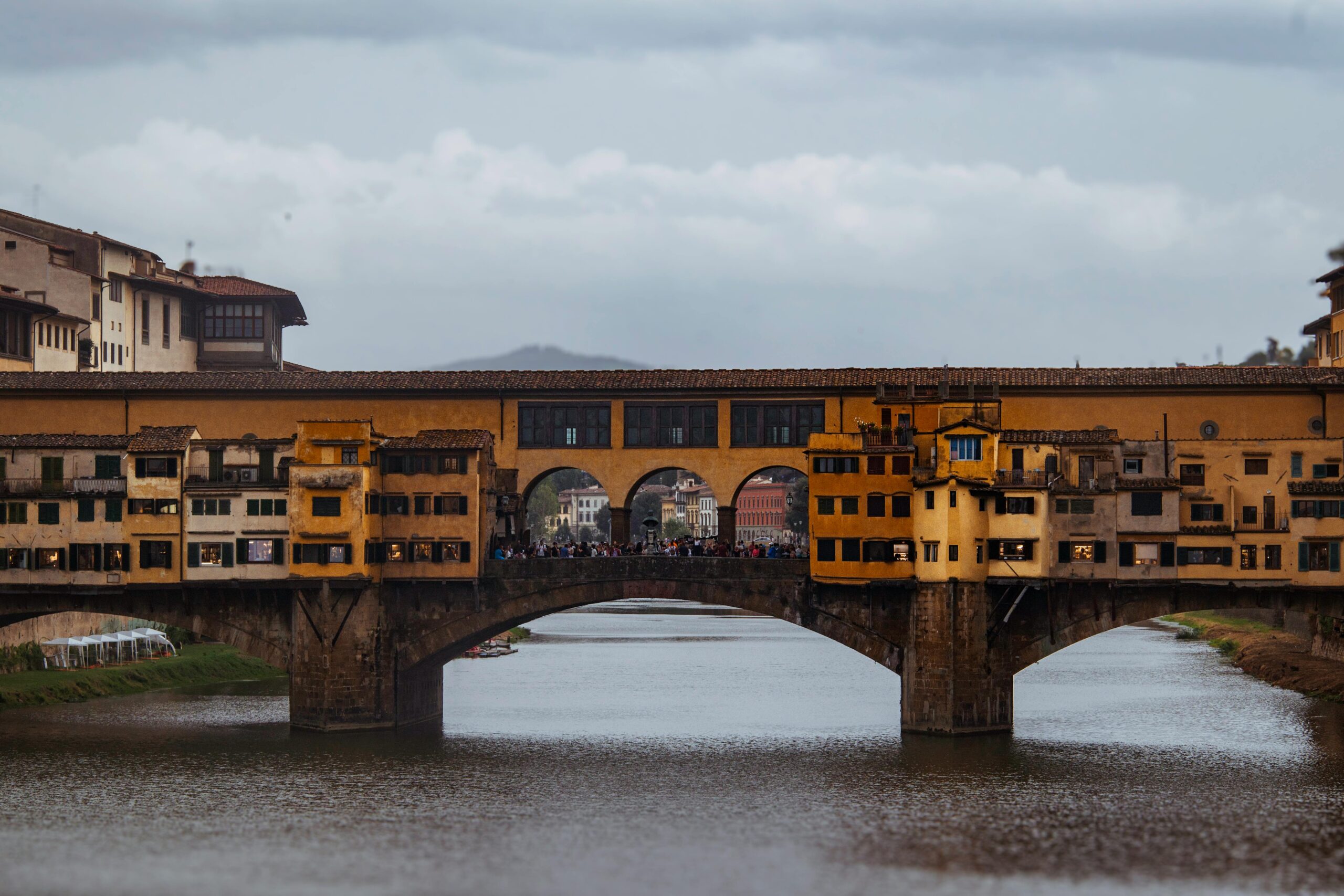 Ponte Vecchio over the Arno in Florence